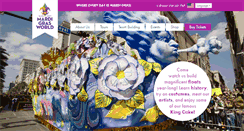 Desktop Screenshot of mardigrasworld.com